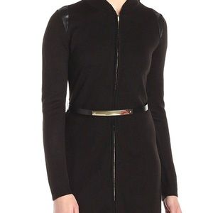 Calvin Klein sweater dress-front zip